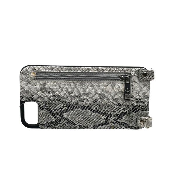 Hera Cases Gray I Phone Case With Wallet Crossbody - Picture 1 of 11